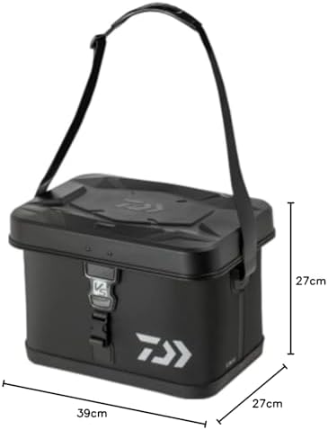 Daiwa S36(A) Daiwa VS Tackle Bag, Black, Approx. 10.6 x 15.4 x